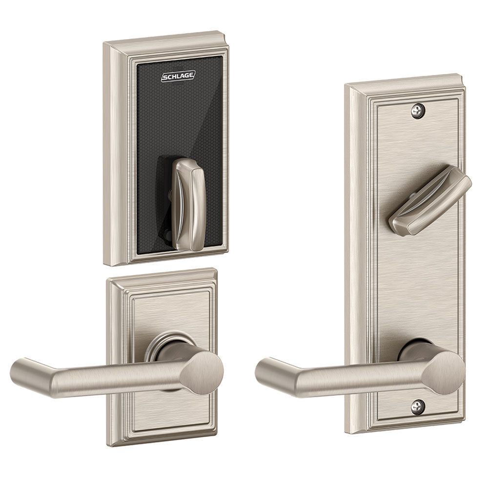 Schlage FE410F Interconnected Smart Lock - Addison