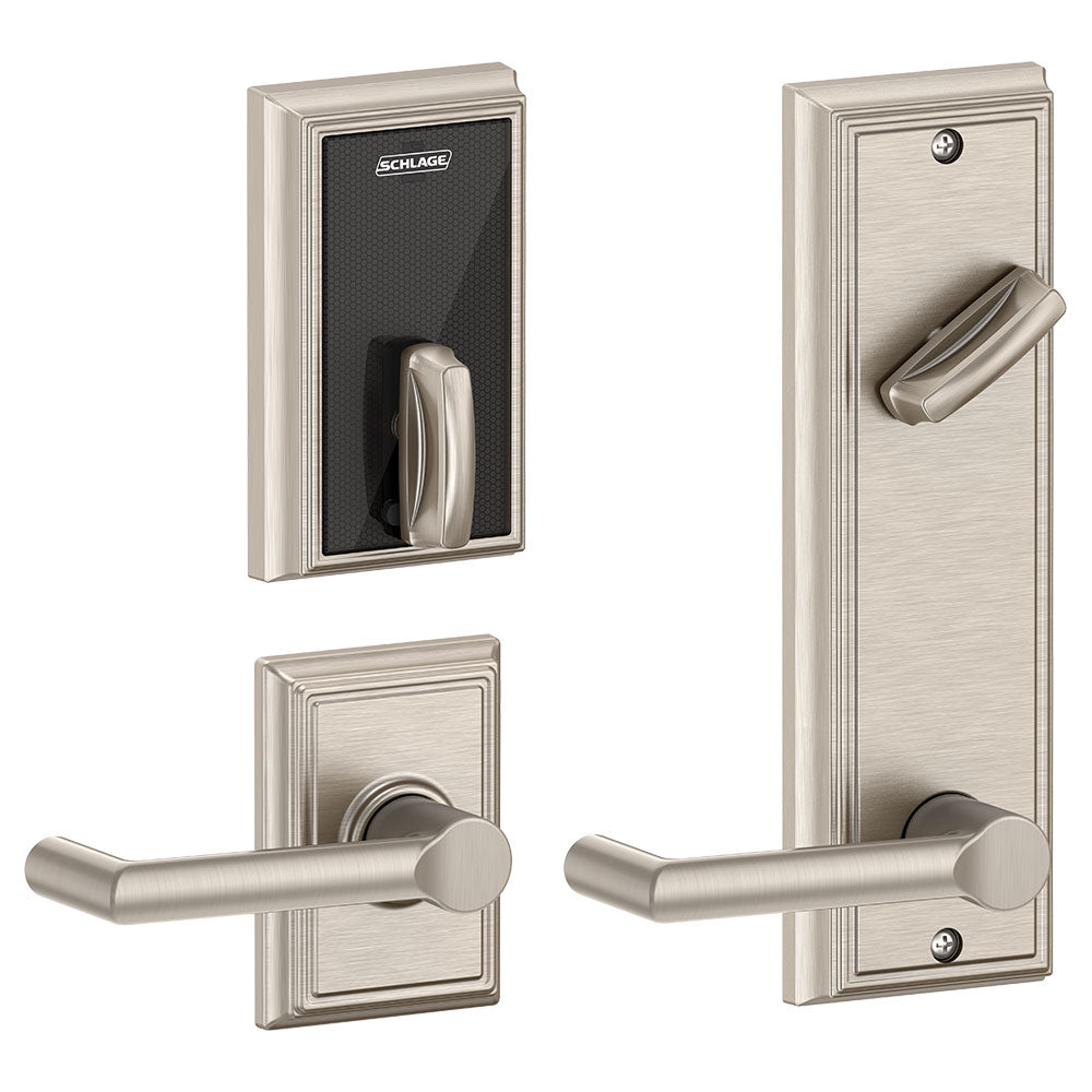 Schlage FE410F Interconnected Smart Lock - Addison