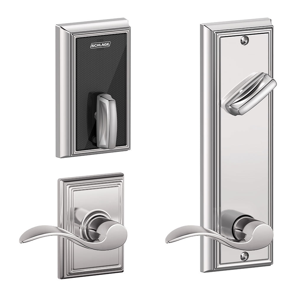 Schlage FE410F Interconnected Smart Lock - Addison