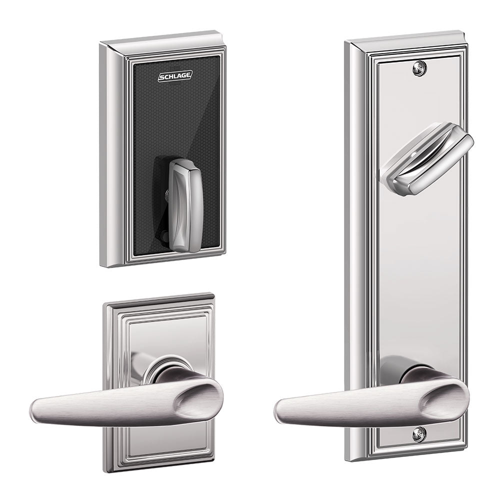 Schlage FE410F Interconnected Smart Lock - Addison