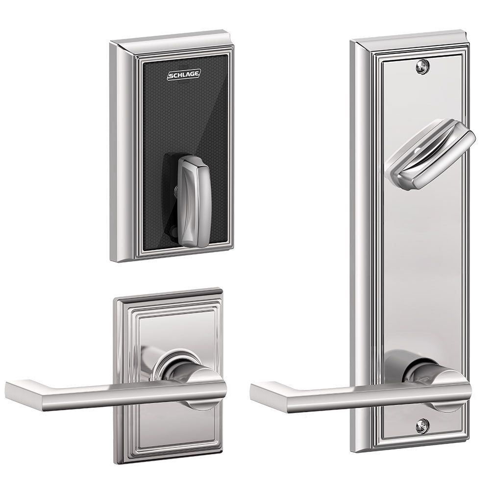 Schlage FE410F Interconnected Smart Lock - Addison