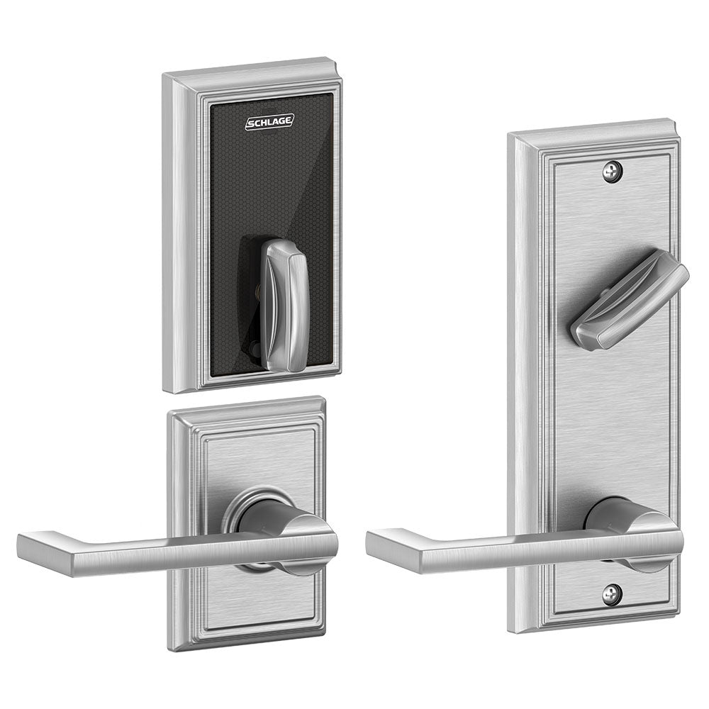 Schlage FE410F Interconnected Smart Lock - Addison