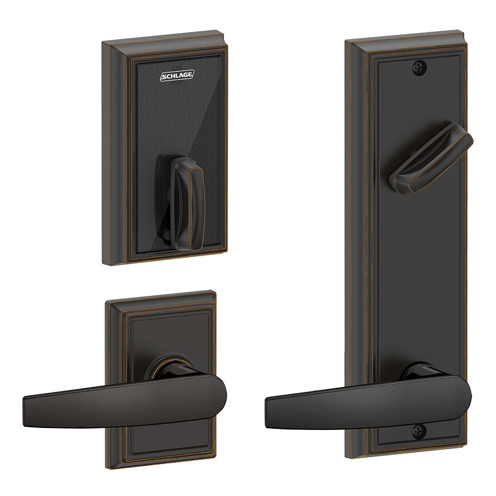 Schlage FE410F Interconnected Smart Lock - Addison