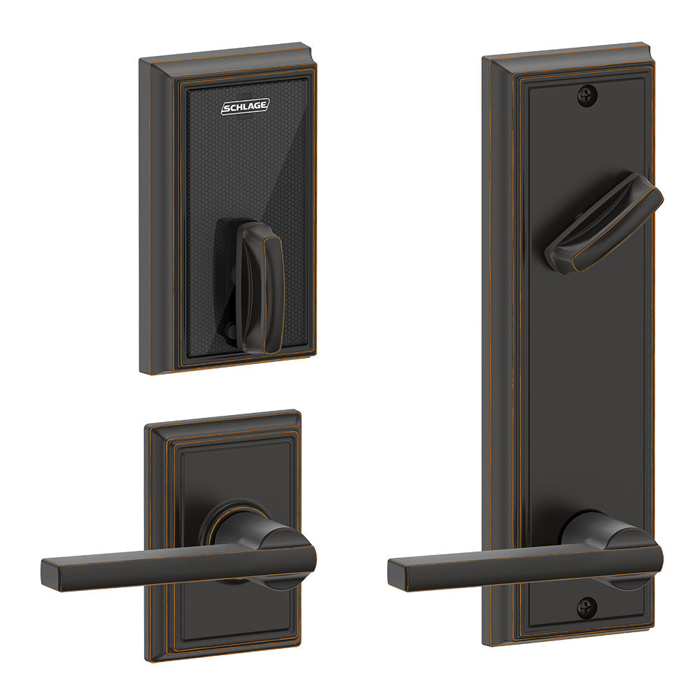 Schlage FE410F Interconnected Smart Lock - Addison