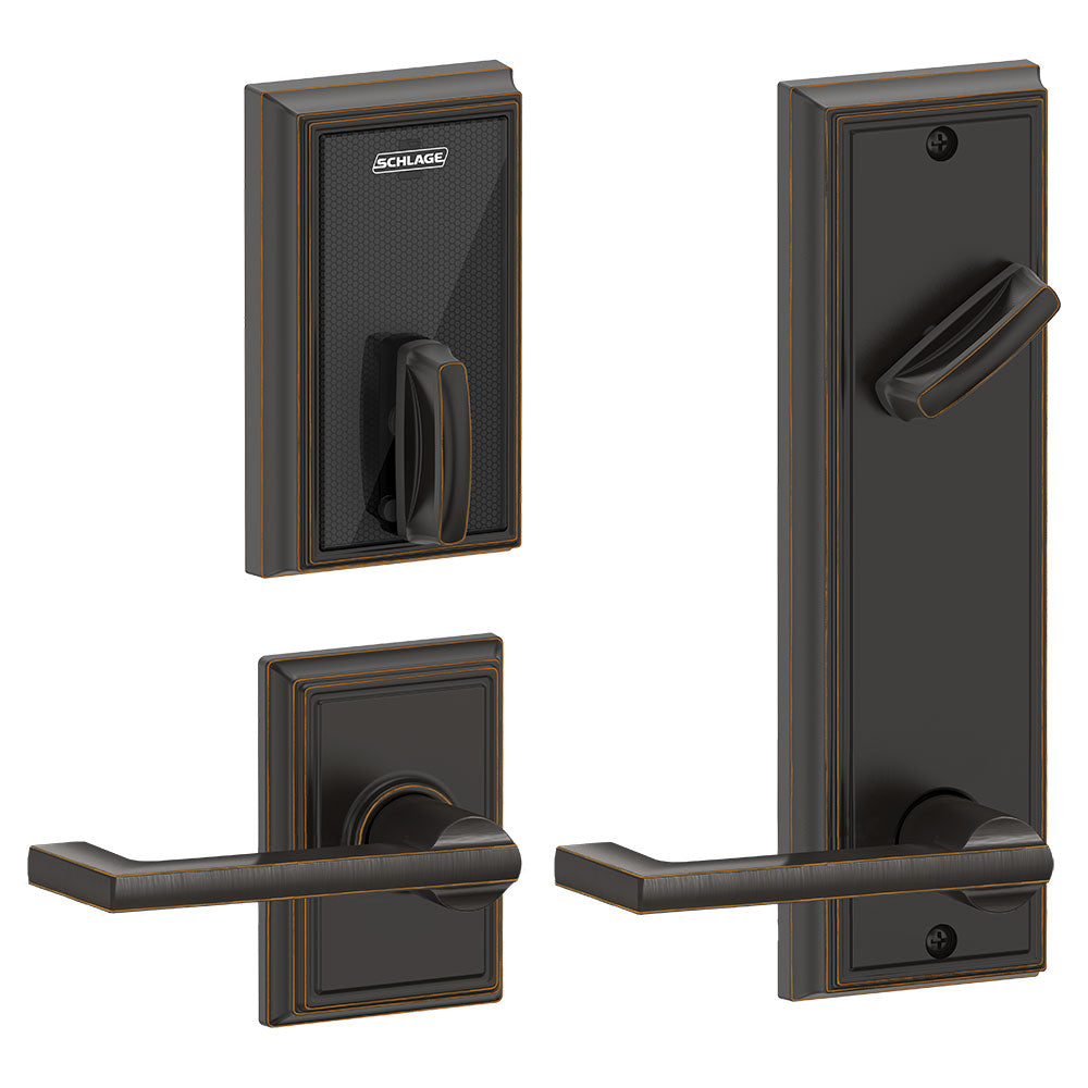 Schlage FE410F Interconnected Smart Lock - Addison