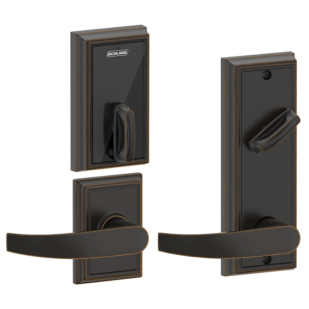 Schlage FE410F Interconnected Smart Lock - Addison