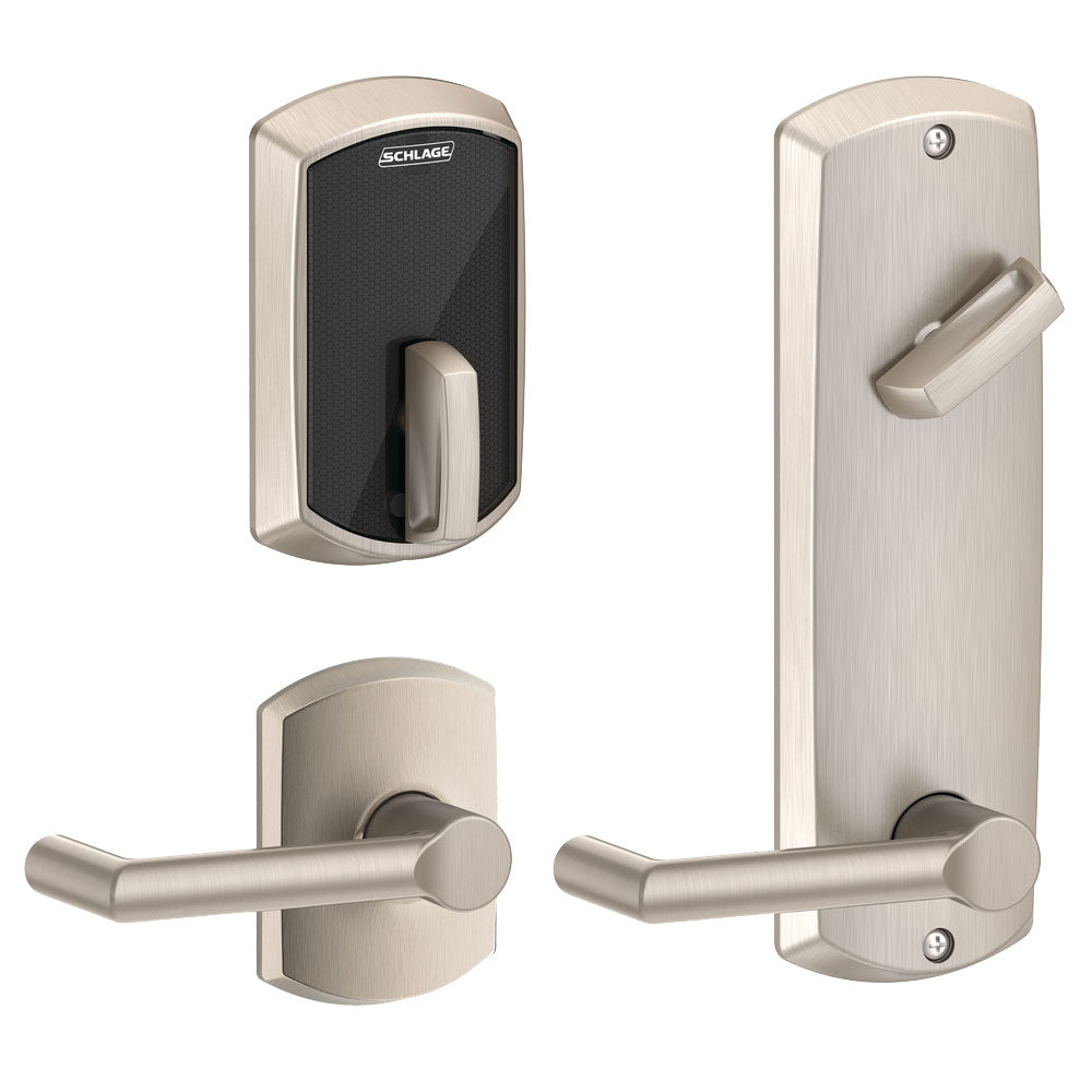 Schlage FE410F Interconnected Smart Lock - Greenwich