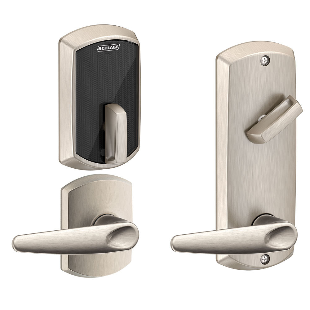 Schlage FE410F Interconnected Smart Lock - Greenwich