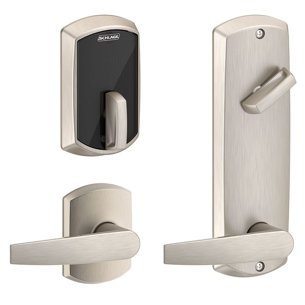 Schlage FE410F Interconnected Smart Lock - Greenwich