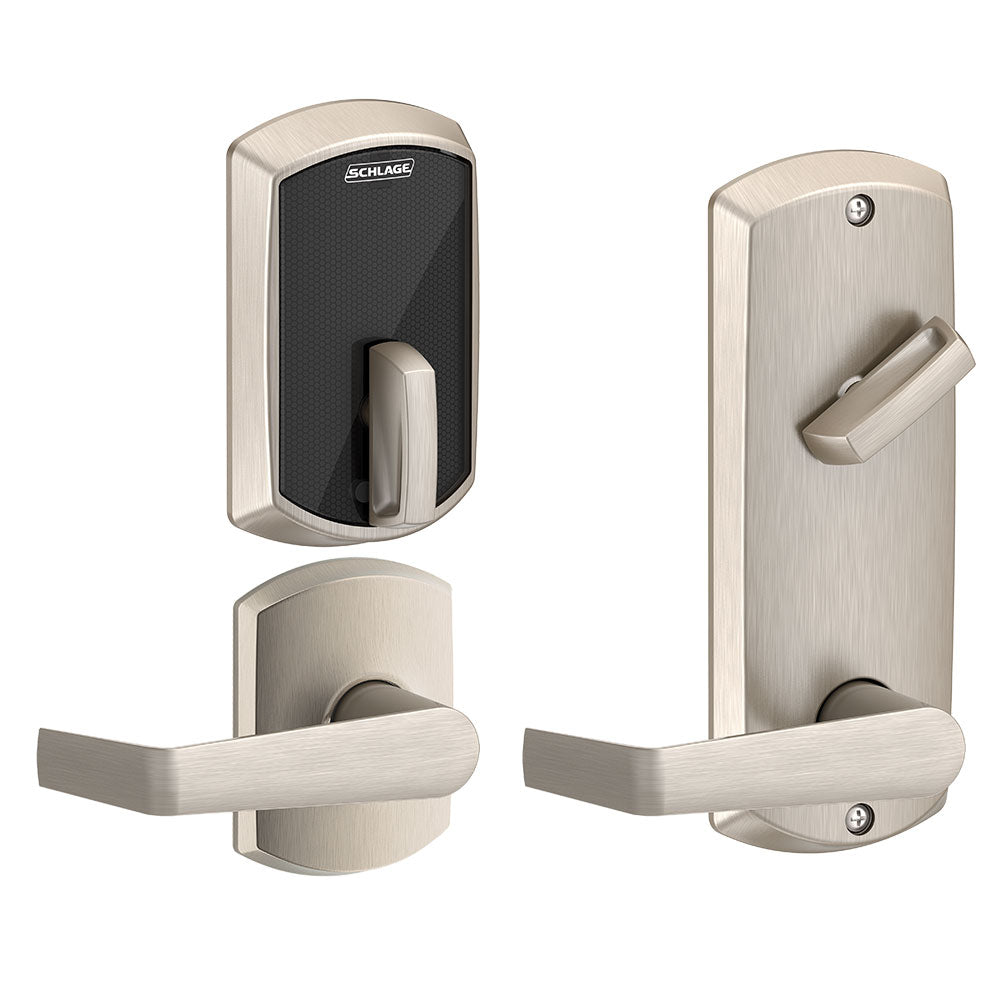 Schlage FE410F Interconnected Smart Lock - Greenwich