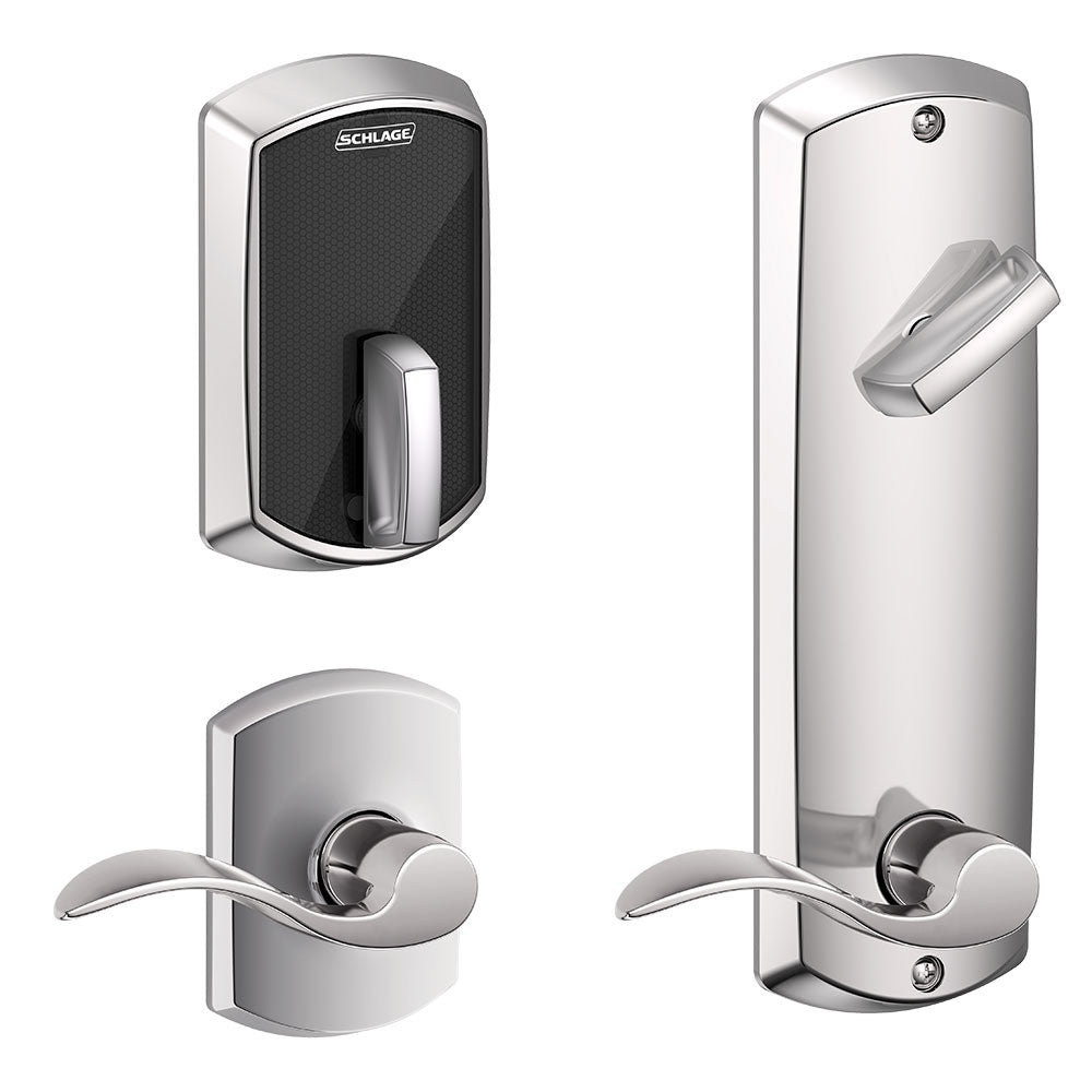 Schlage FE410F Interconnected Smart Lock - Greenwich