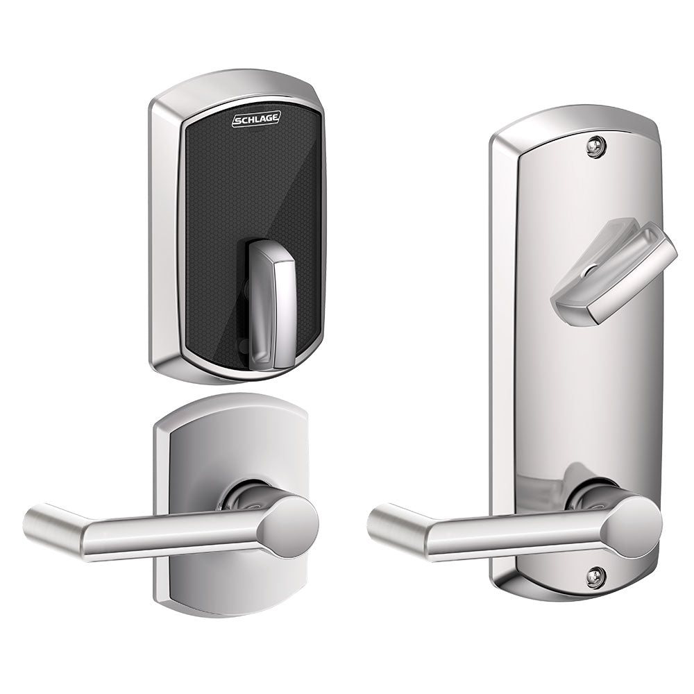 Schlage FE410F Interconnected Smart Lock - Greenwich