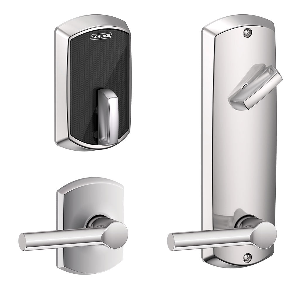 Schlage FE410F Interconnected Smart Lock - Greenwich