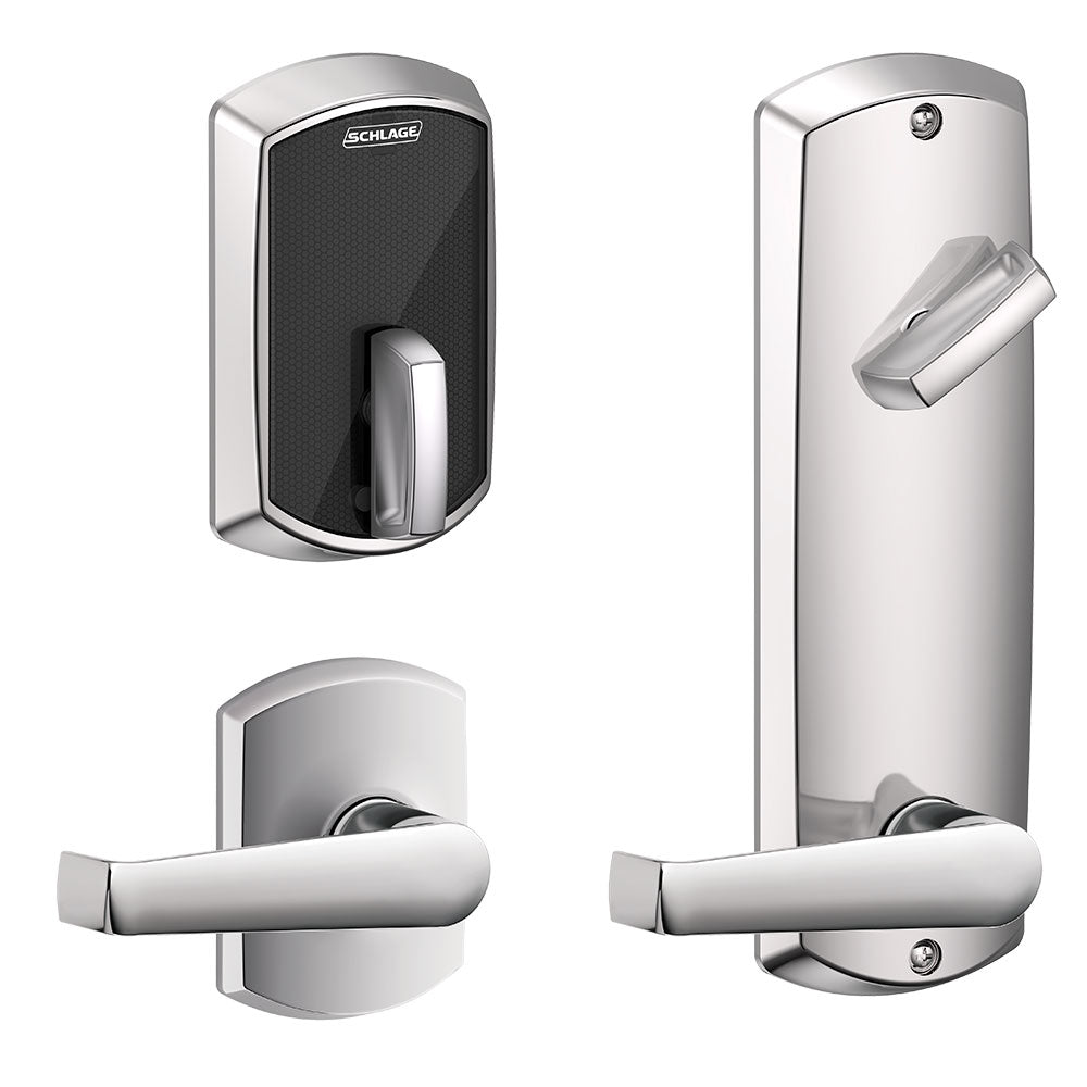 Schlage FE410F Interconnected Smart Lock - Greenwich