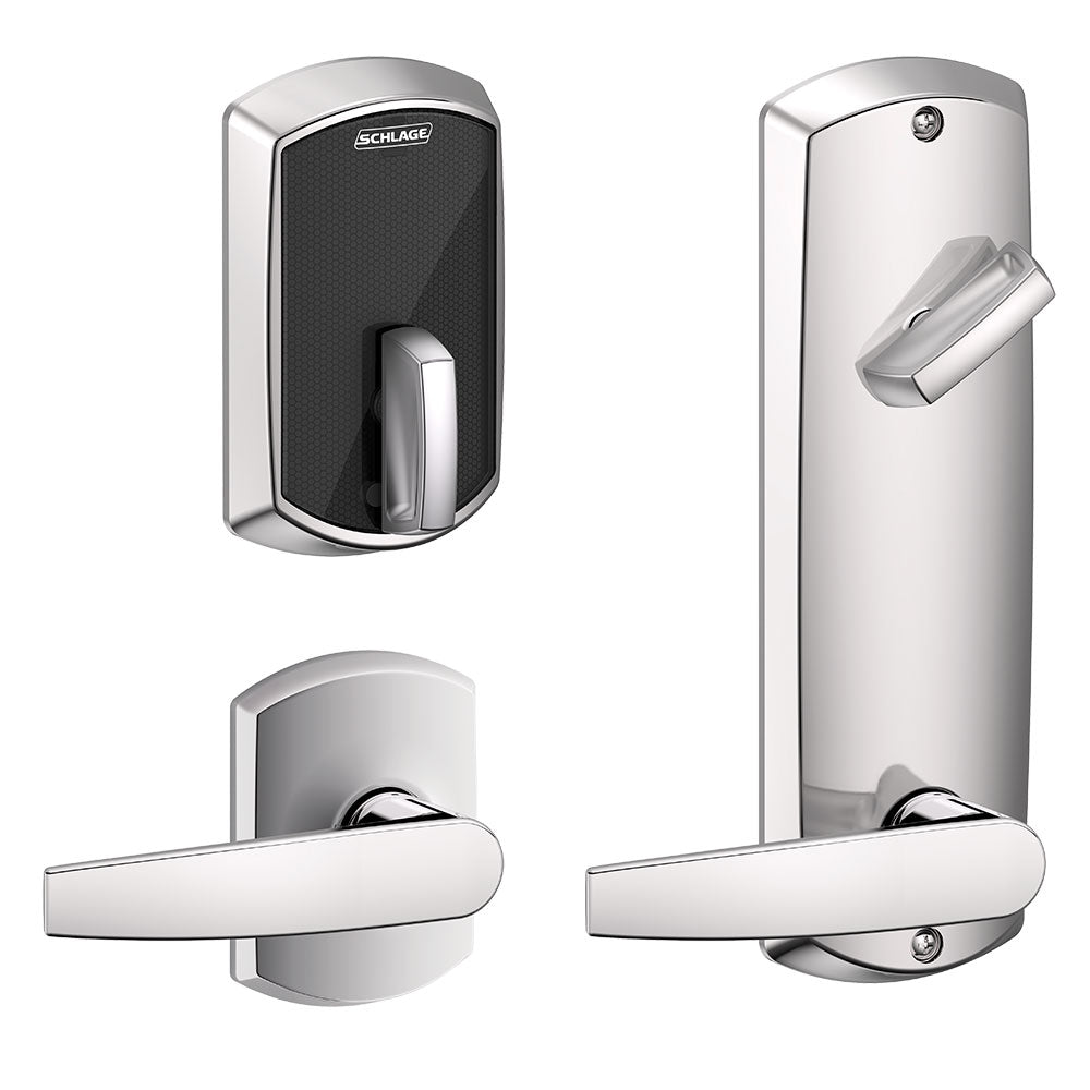 Schlage FE410F Interconnected Smart Lock - Greenwich