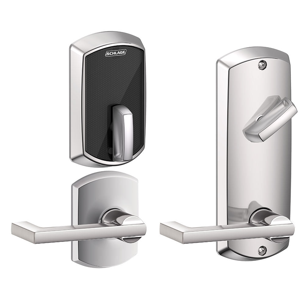 Schlage FE410F Interconnected Smart Lock - Greenwich