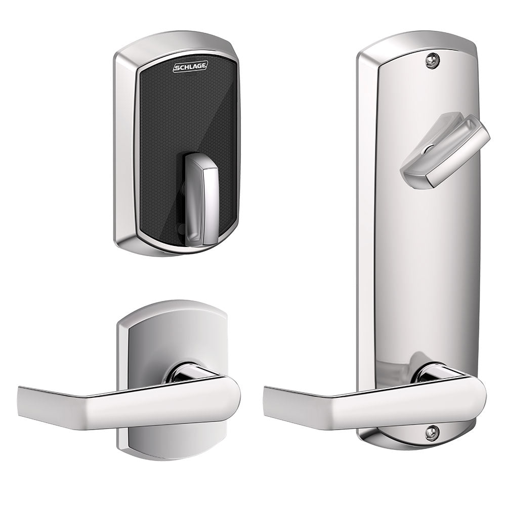 Schlage FE410F Interconnected Smart Lock - Greenwich