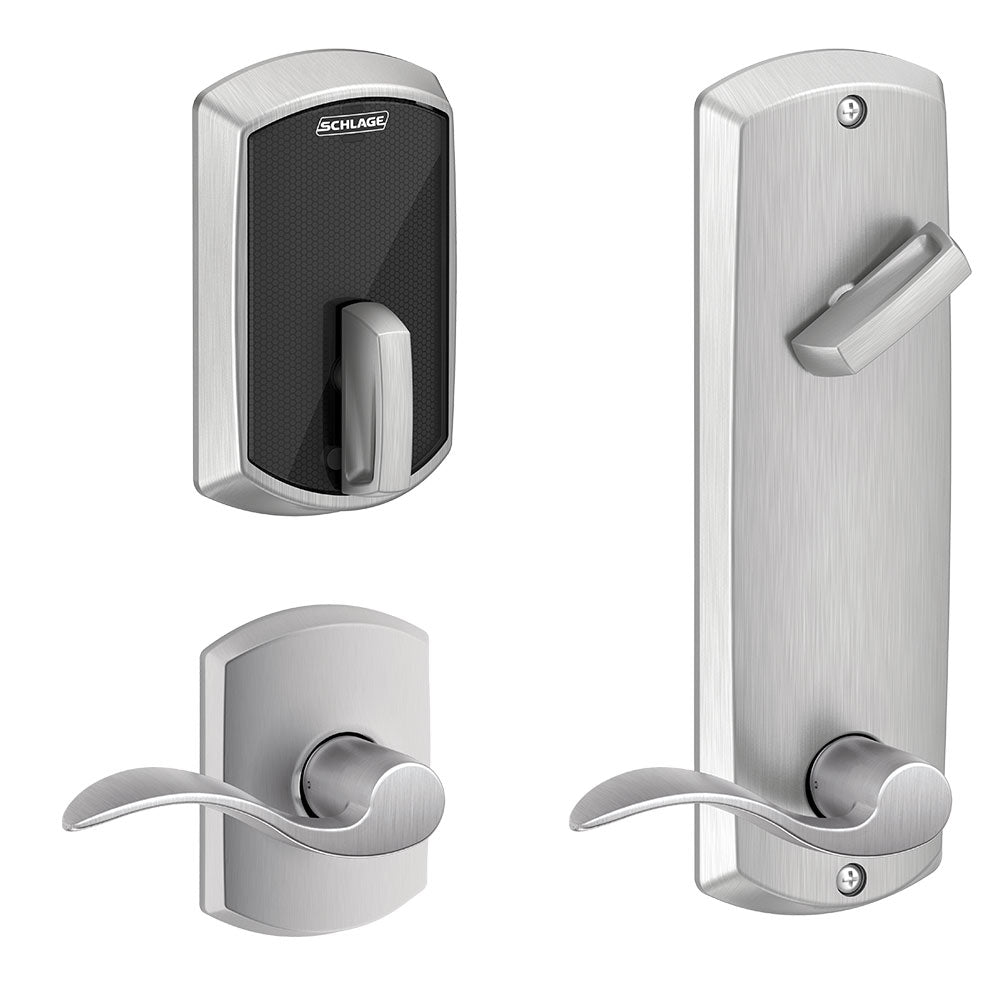 Schlage FE410F Interconnected Smart Lock - Greenwich