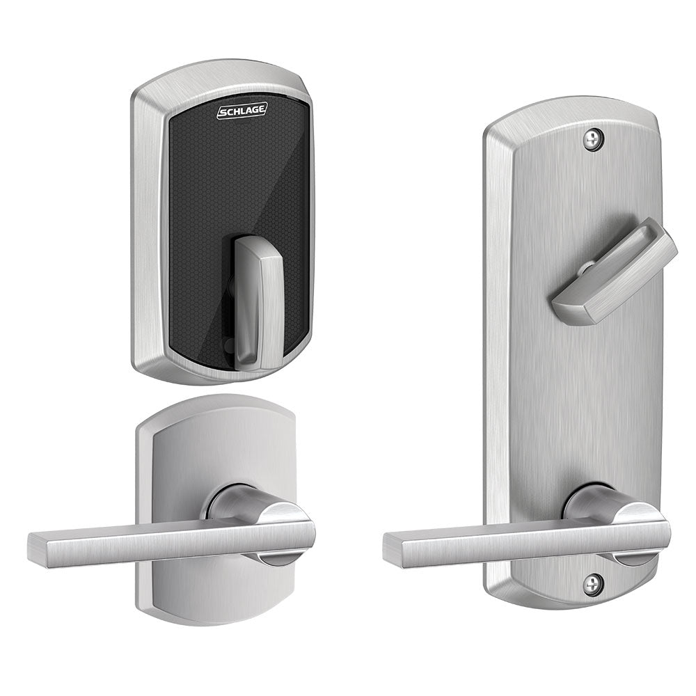 Schlage FE410F Interconnected Smart Lock - Greenwich