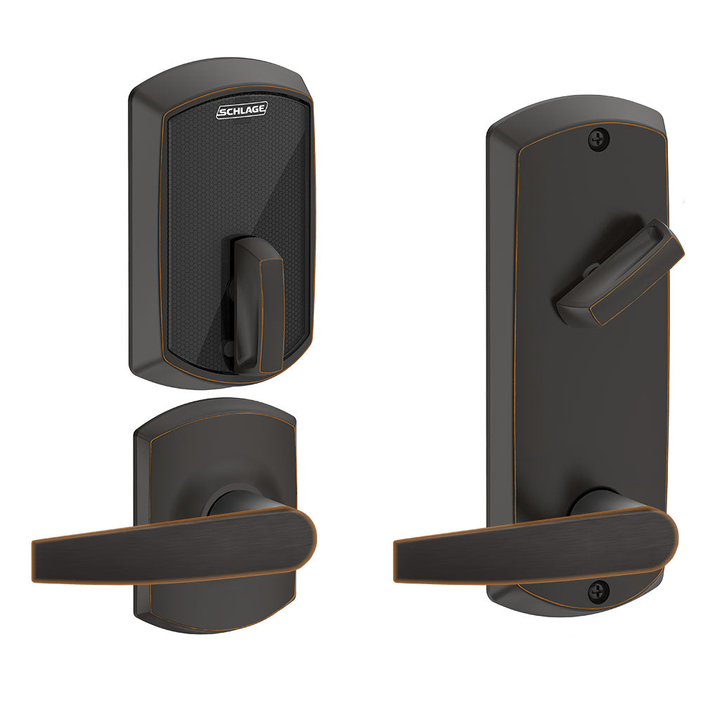 Schlage FE410F Interconnected Smart Lock - Greenwich