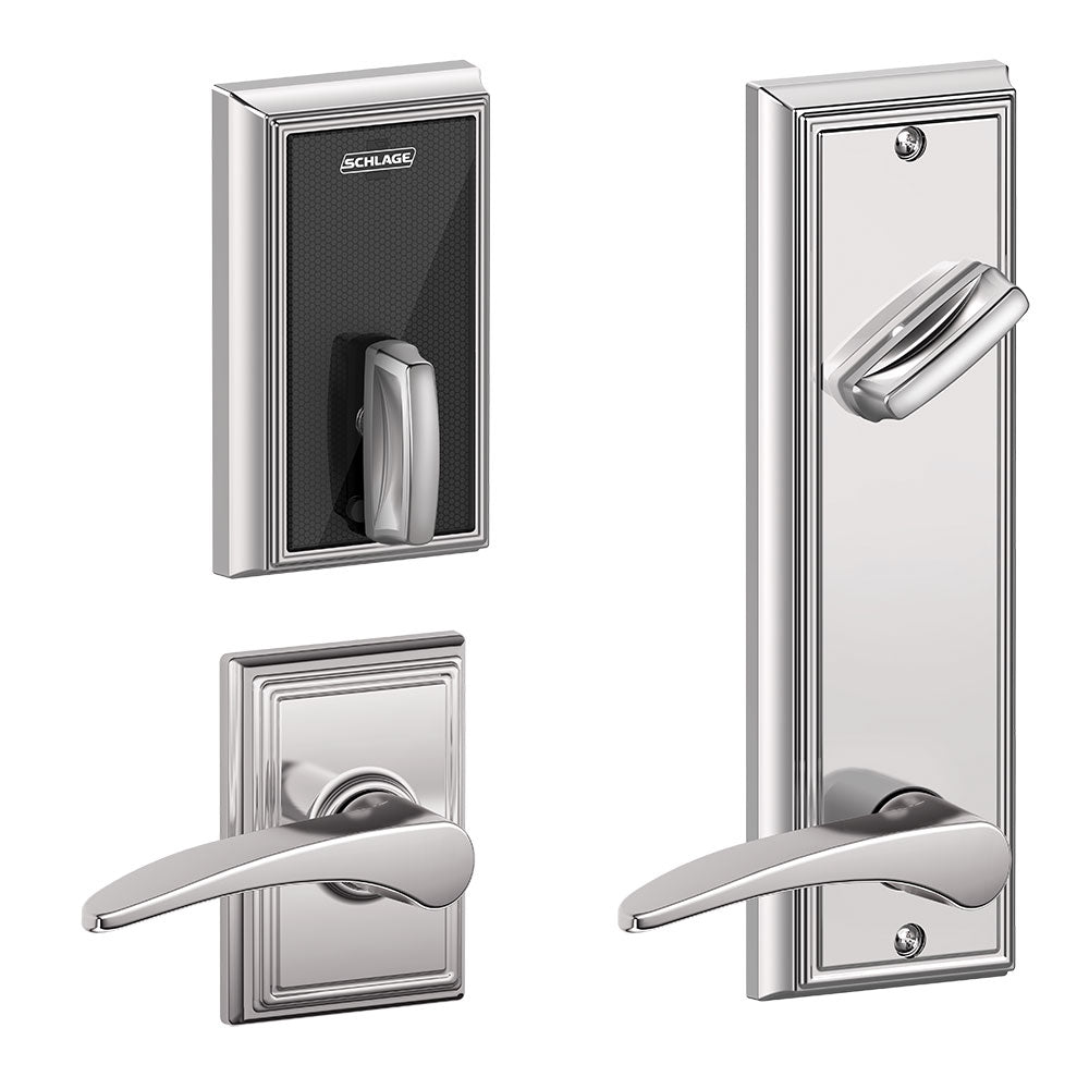 Schlage BE467F Control Smart Deadbolt Lock Satin Nickel Greenwich